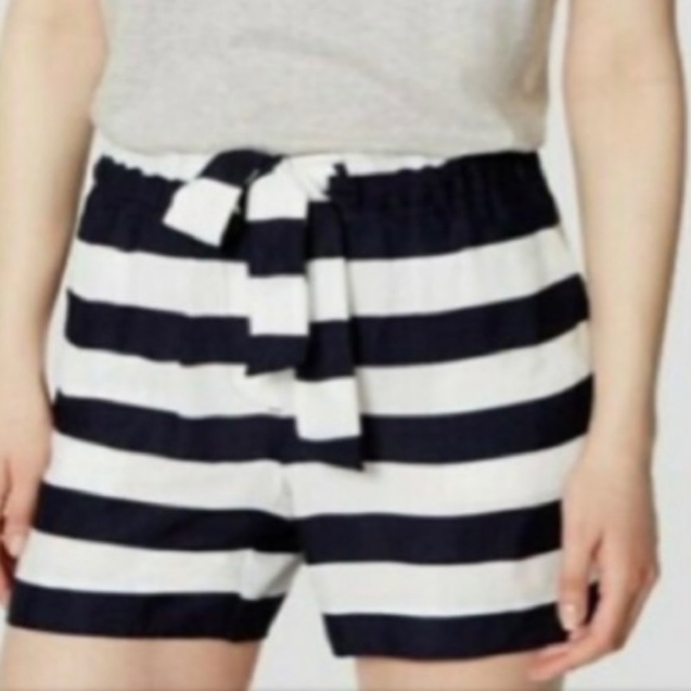 Ann Taylor Loft striped shorts